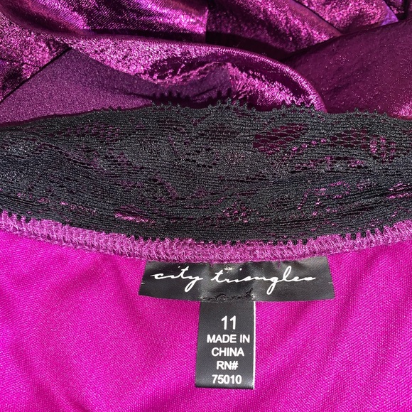 Purple Bombay Dress - Picture 3 of 3